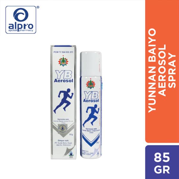 Yunnan Baiyo Aerosol 85G Semprot Pereda Pegal Dan Nyeri Otot